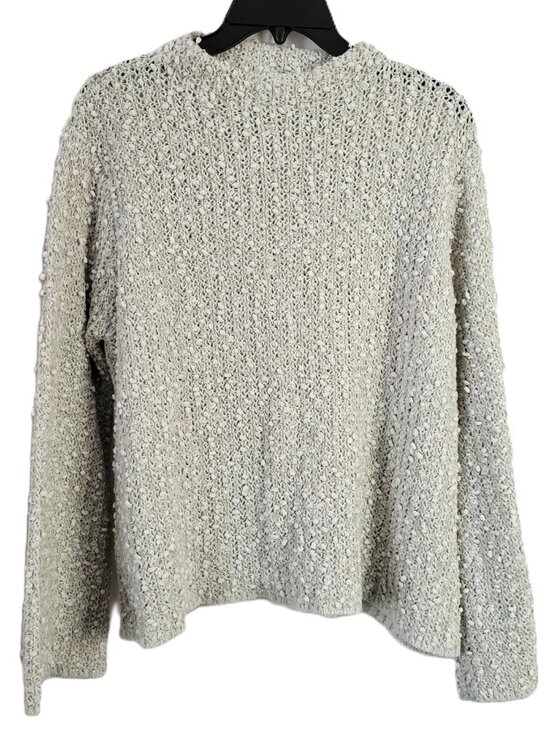 John + Jenn Sweaters - John Jenn Anthropologie Sweater Popcorn Large Artisanal Pullover Boucle Knit EUC